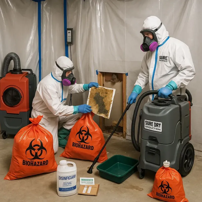 Contaminated Water Handling Protocols process in Garrettsville, OH